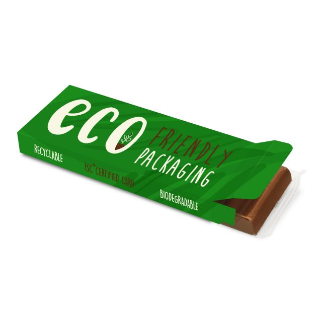 Eco Range – Eco 12 Baton Bar Box – Milk Chocolate³