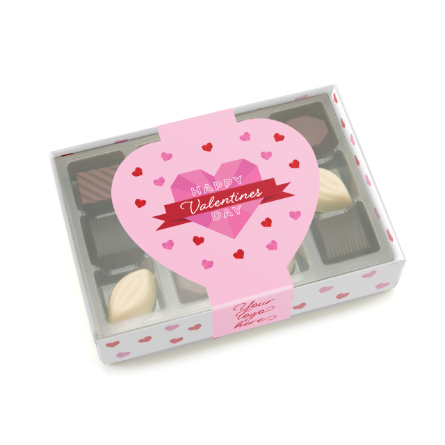 Valentines 24 – Luxury 12 Choc Box – Chocolate Truffles